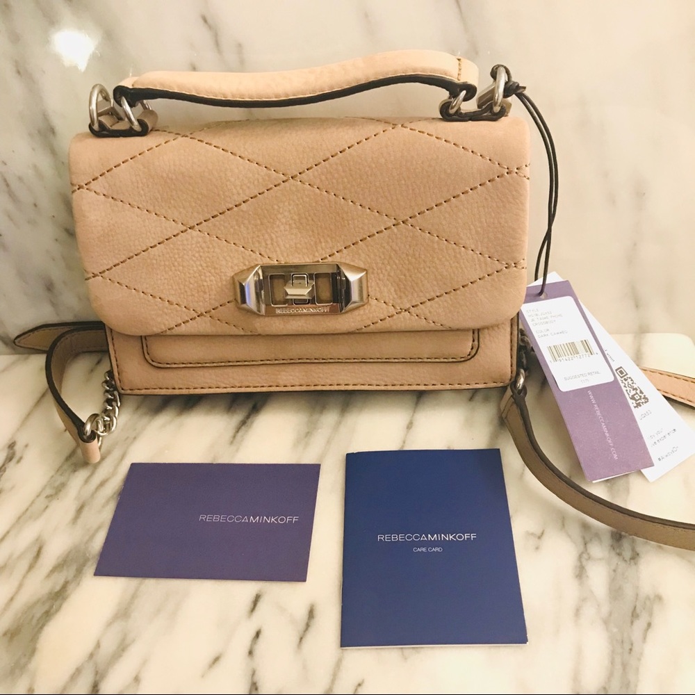 Rebecca Minkoff Je t'aime Phone Crossbody NWT